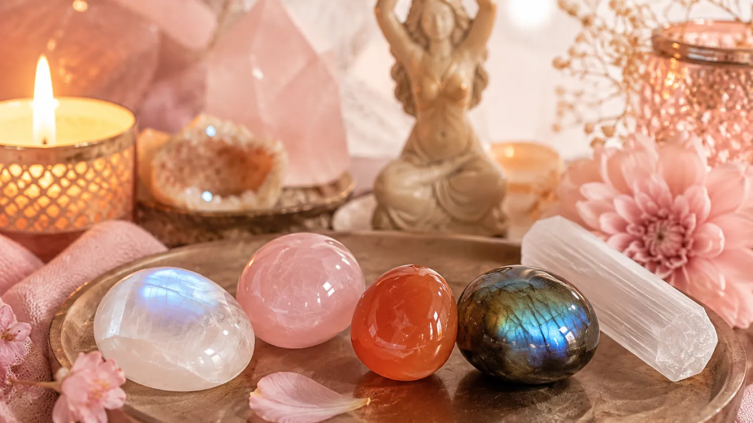 Pierres du féminin sacré : quelles pierres choisir pour l’intuition, l’énergie féminine et l’harmonie intérieure ?